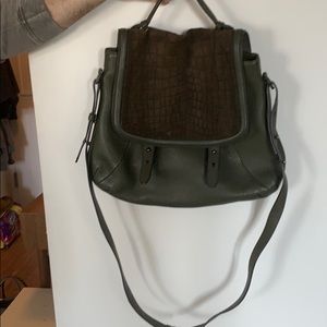 Mackage Top Handle Leather Satchel